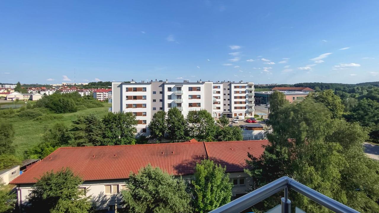 Apartament Naturalny-Lake Apartments, Osiedle Calamo Park-Olsztyn 奥尔什丁 外观 照片