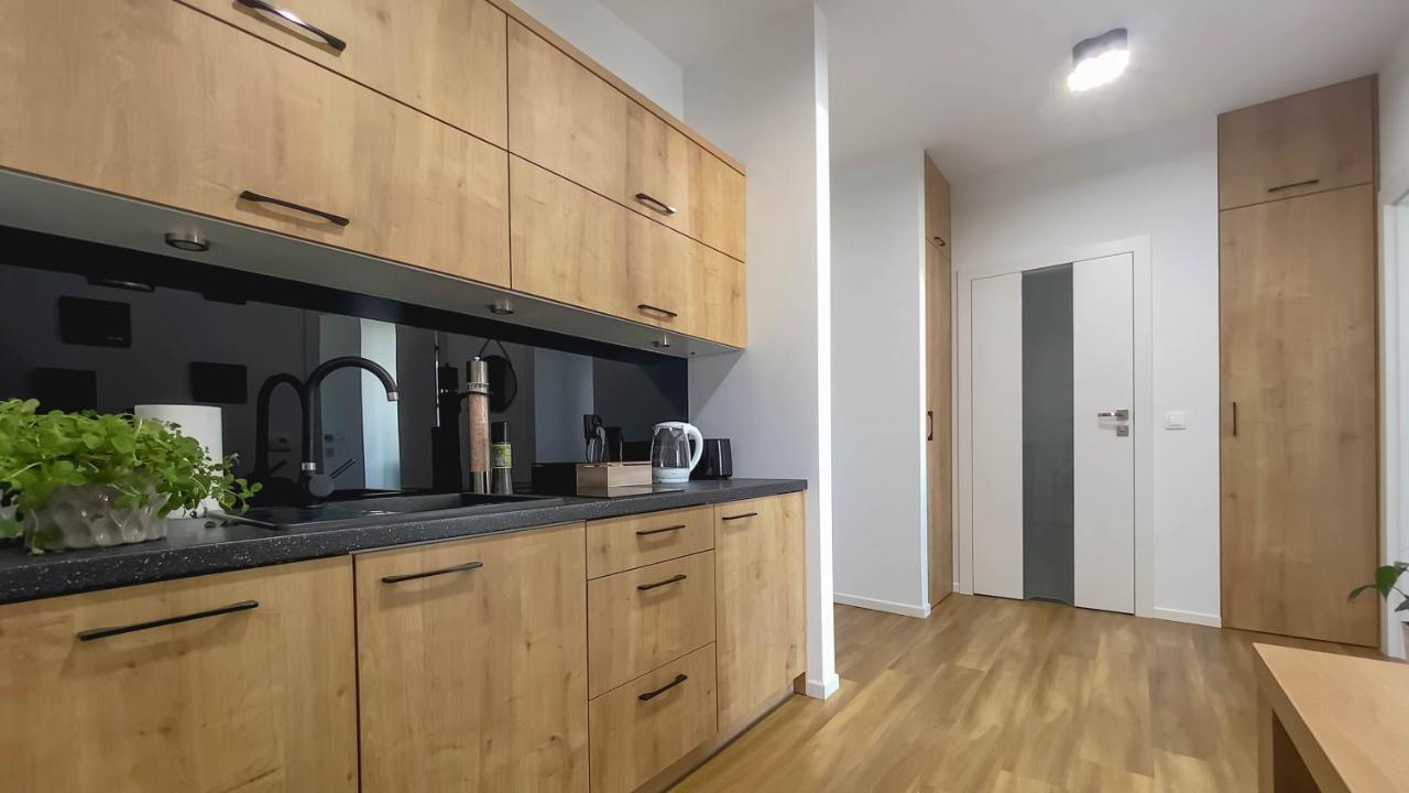 Apartament Naturalny-Lake Apartments, Osiedle Calamo Park-Olsztyn 奥尔什丁 外观 照片