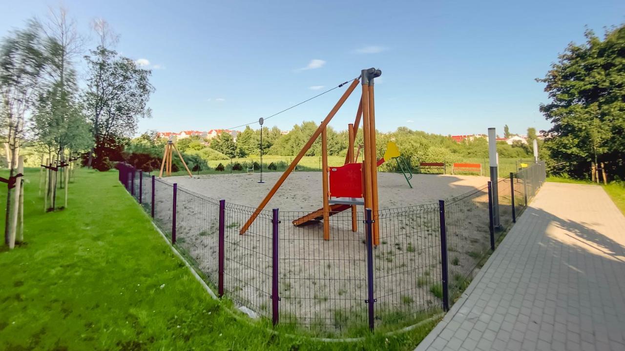 Apartament Naturalny-Lake Apartments, Osiedle Calamo Park-Olsztyn 奥尔什丁 外观 照片